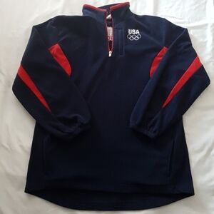 Olympic boys size 18/20 Official USA Olympic Team fleece jacket
